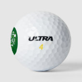 Happy St Patrick's Day Golfball (Logo)