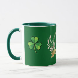 Happy St Patrick's Day Good Luck Beer Mug Tasse