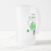 Happy St. Patrick's Day, Green Beer Mattglas Bierglas (VorderseiteRechts)