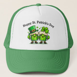 Happy St Patrick's Day Green Beer Truckerkappe