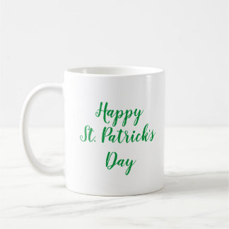 Happy St. Patrick's Day Green Kaffeetasse
