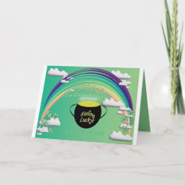 Happy St. Patrick's Day Greeting Feiertagskarte