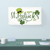 Happy St. Patrick's Day Gruß Banner (Messe)