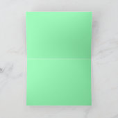 Happy St. Patrick's Day Gruß Karte (Innenseite)