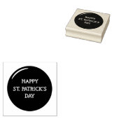 Happy St Patrick's Day Gummistempel (Stempel)