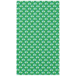 "Happy St. Patrick's Day" Handgeschriebene Kleeblä Tischdecke