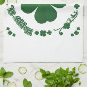 Happy St. Patrick's Day Handtuch (Gefaltet)