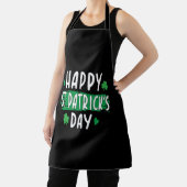 Happy St Patrick's Day Heart Patricks Day Paddy Schürze (InSitu)