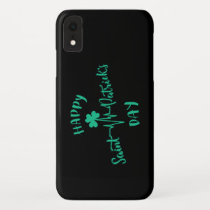 Happy St Patricks Day Heartbeat Puls Kleeblatt Case-Mate iPhone Hülle