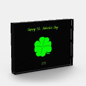 Happy St. Patrick's Day Horizontal Foto Block (Links)