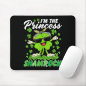 Happy St Patrick's Day I'm The Princess Shamrock I Mousepad (Mit Mouse)