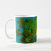 Happy St.Patrick's Day,irische Kleeblätter Kaffeetasse (Links)