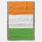 Happy St. Patrick's Day Irish Flag Colors Blanket Decke (Vorderseite Vertikal)