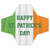 Happy St. Patrick's Day Irish Flag Fußball Ball (Flach)