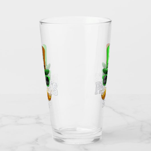 Happy St. Patrick's Day Irish Fun Funny Holiday Glas (Links)