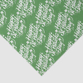 Happy St Patricks Day Irish Green Kleeblatt Custom Seidenpapier (Ausschnitt)