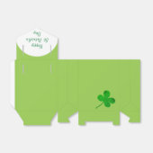Happy St Patricks Day Irish Green Kleeblatt Geschenkschachtel (Ungefaltet)