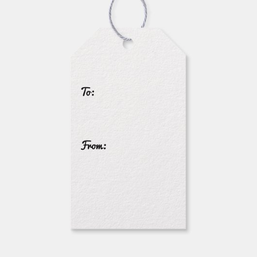 Happy St Patricks Day Irish Green Shamrock Custom Geschenkanhänger (Rückseite)