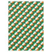 Happy St. Patrick's Day Irish Hearts Flag Muster Tischdecke (Vorderseite)