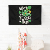Happy St Patrick's Day Irish Heritage St Patty's Banner (Insitu)