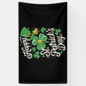 Happy St Patrick's Day Irish Heritage St Patty's Banner (Vertikal)