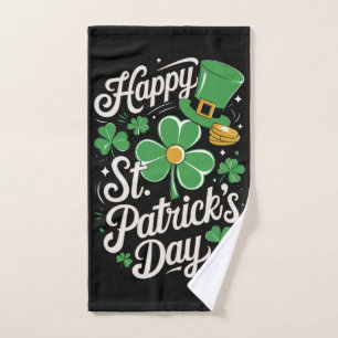 Happy St Patrick's Day Irish Heritage St Patty's Handtuch