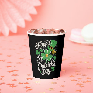 Happy St Patrick's Day Irish Heritage St Patty's Pappbecher