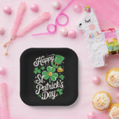 Happy St Patrick's Day Irish Heritage St Patty's Pappteller (Party)