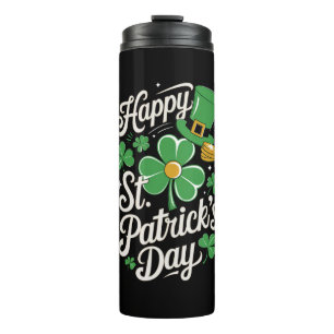Happy St Patrick's Day Irish Heritage St Patty's Thermosbecher