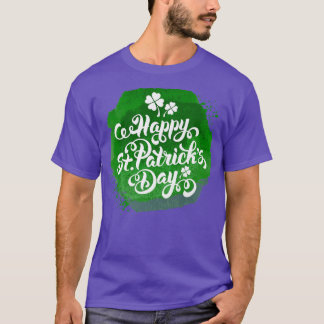 Happy St Patricks Day Irish Holiday Kleeblatt Frau T-Shirt