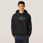 Happy St Patrick's Day Irish Ireland Lucky Shamroc Hoodie (Vorne ganz)