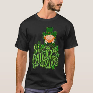 Happy St Patrick's Day Irish Kleeblatt Leprechaun T-Shirt