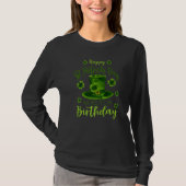 Happy St Patricks Day its My Birthday Geboren Iris T-Shirt (Vorderseite)