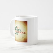 Happy St. Patricks Day Kaffeetasse (Vorderseite Links)