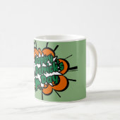 Happy St. Patrick's Day Kaffeetasse (VorderseiteRechts)