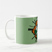 Happy St. Patrick's Day Kaffeetasse (Links)