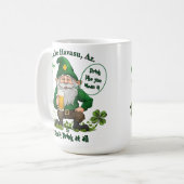 Happy St. Patrick's Day Kaffeetasse (Vorderseite Links)