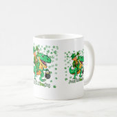 Happy St Patrick's Day Kaffeetasse (VorderseiteRechts)