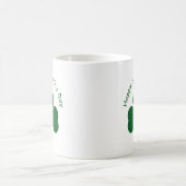 Happy St Patrick's Day Kaffeetasse (Mittel)
