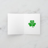 Happy St. Patrick's Day Karte (Innenseite)