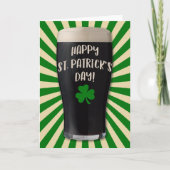 Happy St. Patrick's Day Karte (Vorderseite)