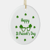 Happy St Patrick's Day Keramik Ornament (Rechts)