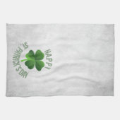 Happy St. Patrick's Day Kitchtuch Geschirrtuch (Horizontal)