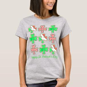 Happy St. Patrick's Day Kleeblatt Cookie T-Shirt