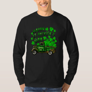 Happy St Patrick's Day Kleeblatt Farm Truck 1 T-Shirt