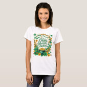 Happy St. Patricks Day Kleeblatt Irish Saint Patri T-Shirt (Vorne ganz)