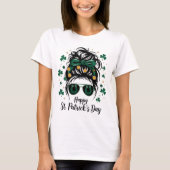 Happy St. Patricks Day Kleeblatt Irish Saint Patri T-Shirt (Vorderseite)