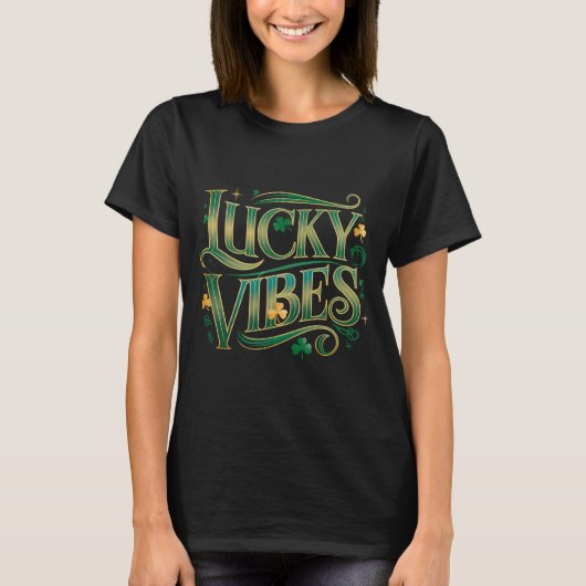 Happy St. Patricks Day Kleeblatt Irish Saint Patri T-Shirt (Vorderseite)