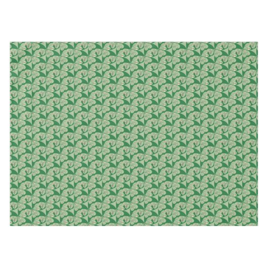 "Happy St. Patrick's Day" Kleeblatt Tischdecke (Vorderseite (Horizontal))