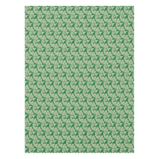 "Happy St. Patrick's Day" Kleeblatt Tischdecke (Vorderseite)